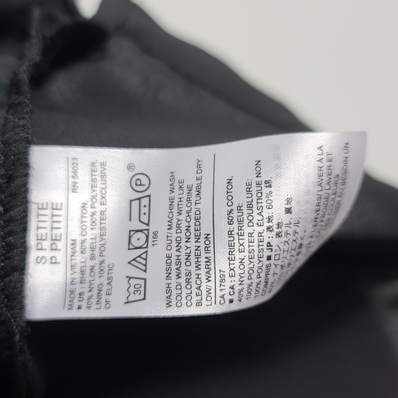 BANANA REPUBLIC NWT Lined Lace Sleeveless Tank Top in Black Size Petite Small - Picture 5 of 14